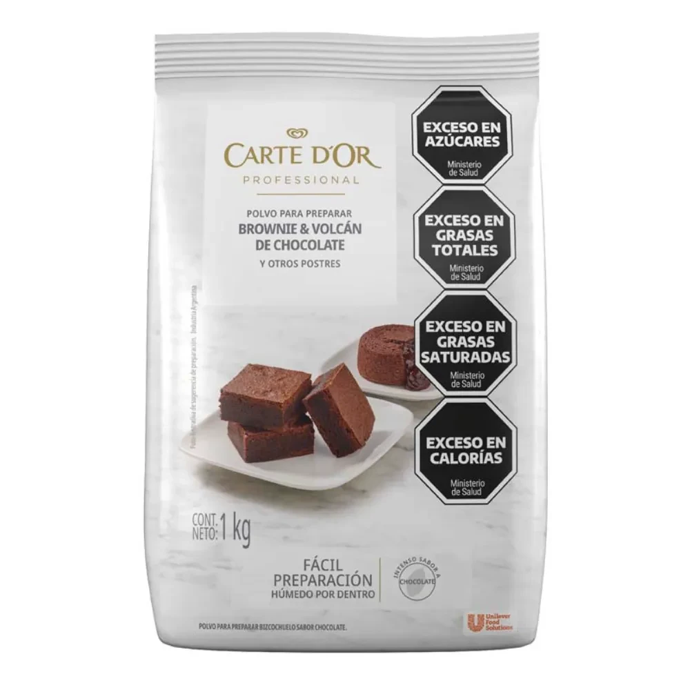 CARTE DOR BROWNIE Y VOLCAN BOLSA 1KG