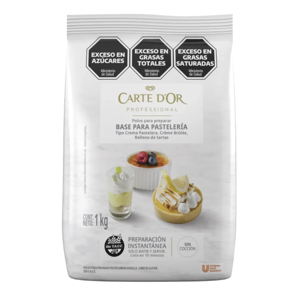 CARTE DOR BASE PASTELERIA SIN TACC 1 Kg