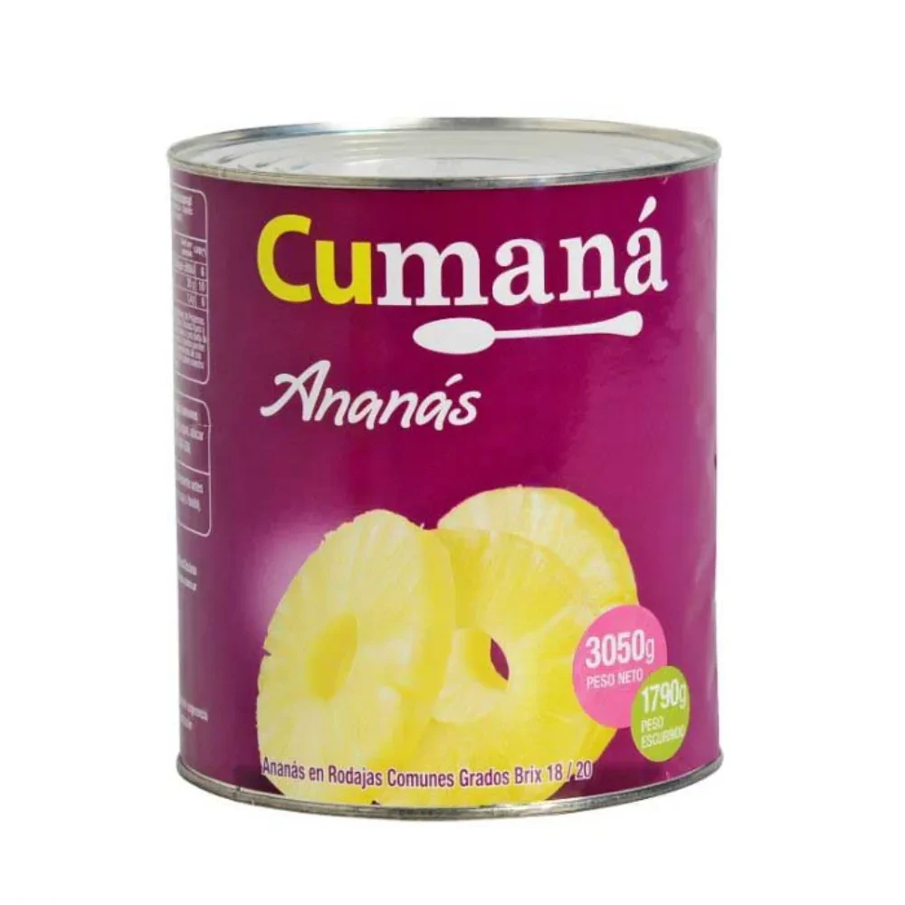 ANANA RODAJAS CUMANA LT.X3KG