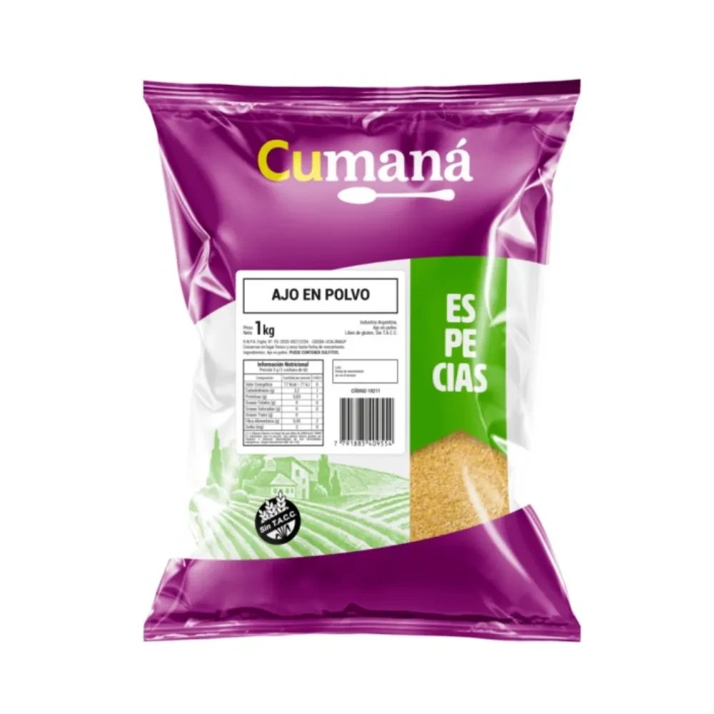 AJO POLVO CUMANA BL.X1KG