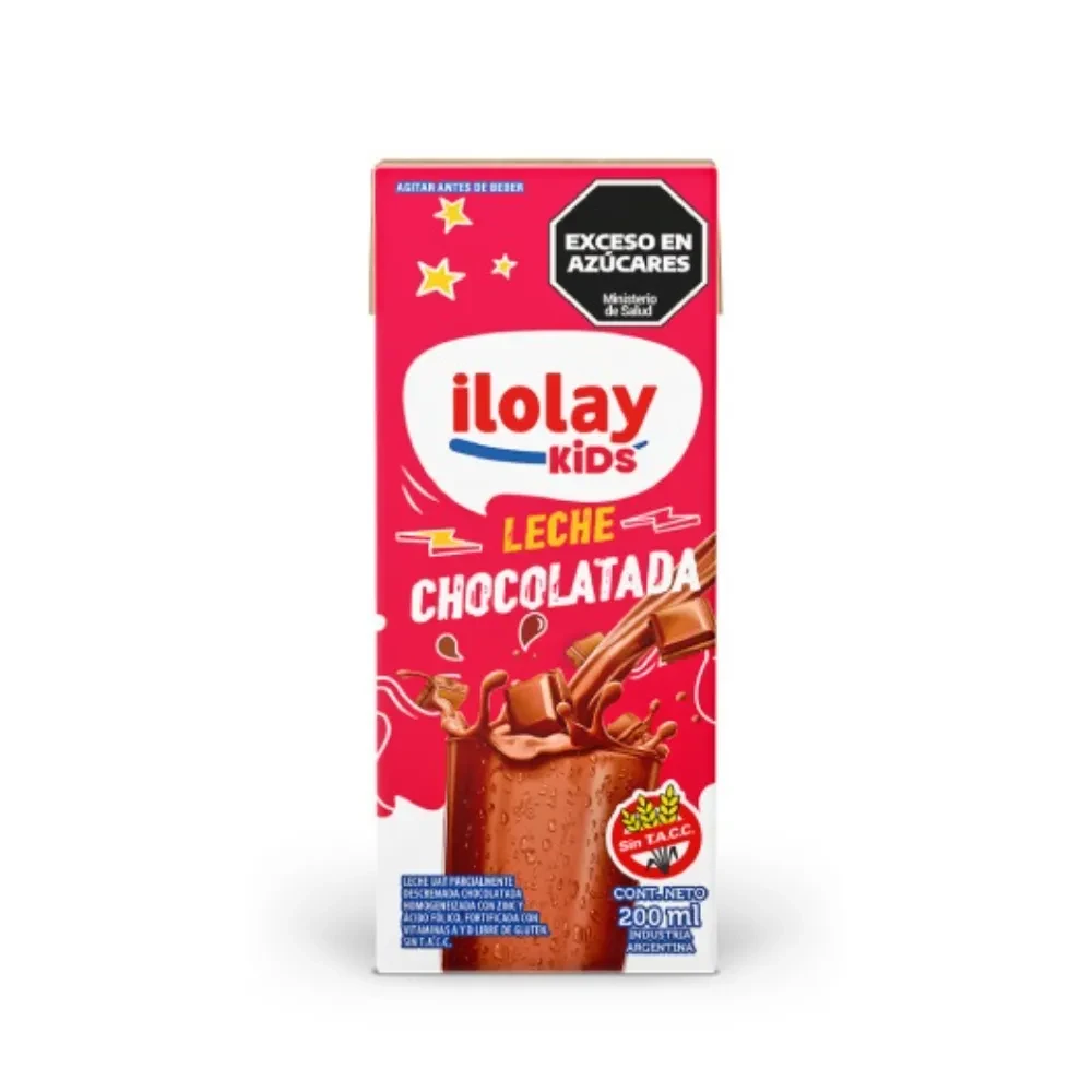 LECHE CHOCOLATADA ILOLAY 200 CC.
