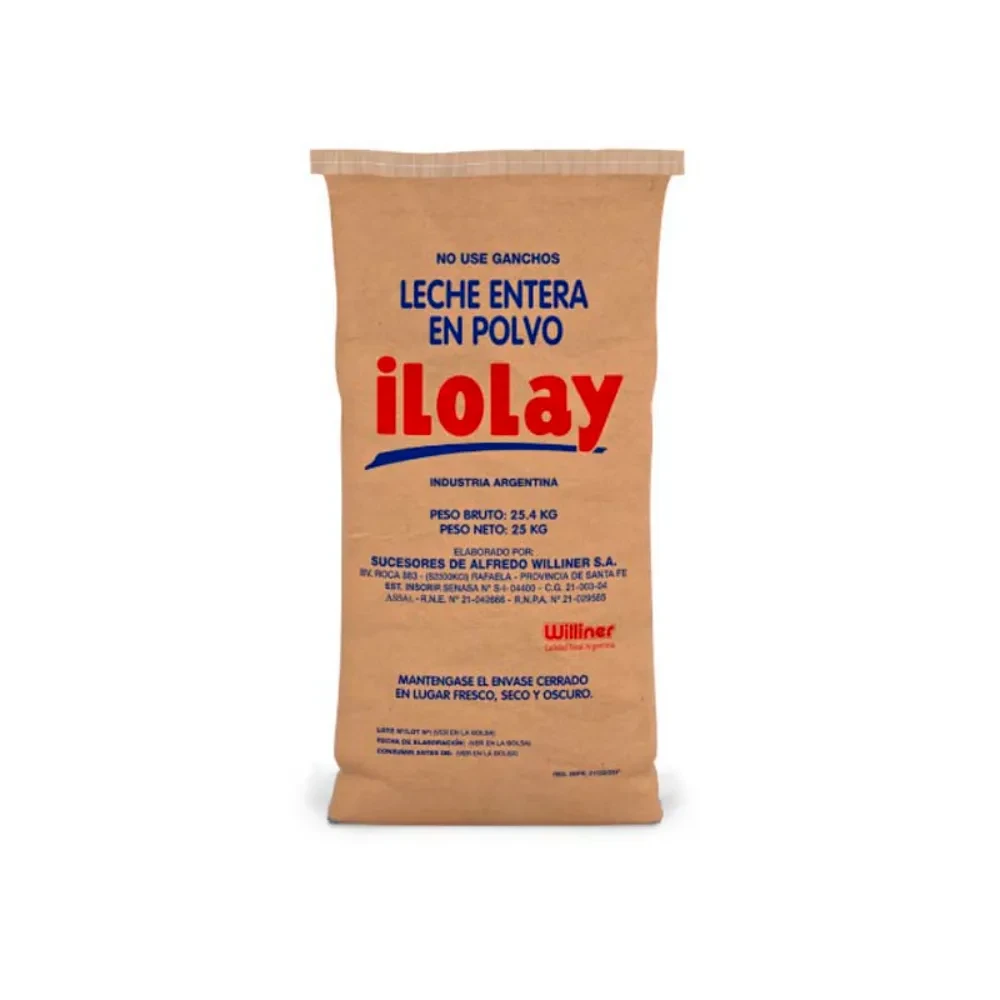 LECHE EN POLVO ILOLAY ENTERA 25 KG