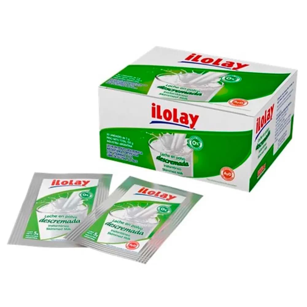 LECHE EN POLVO ILOLAY PORCION 30U X 5G.