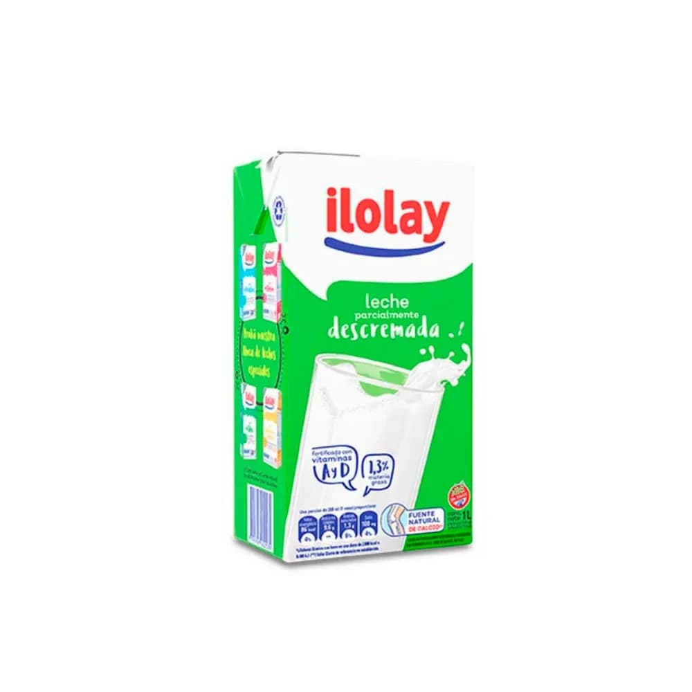 LECHE ILOLAY DESCREMADA 1L.