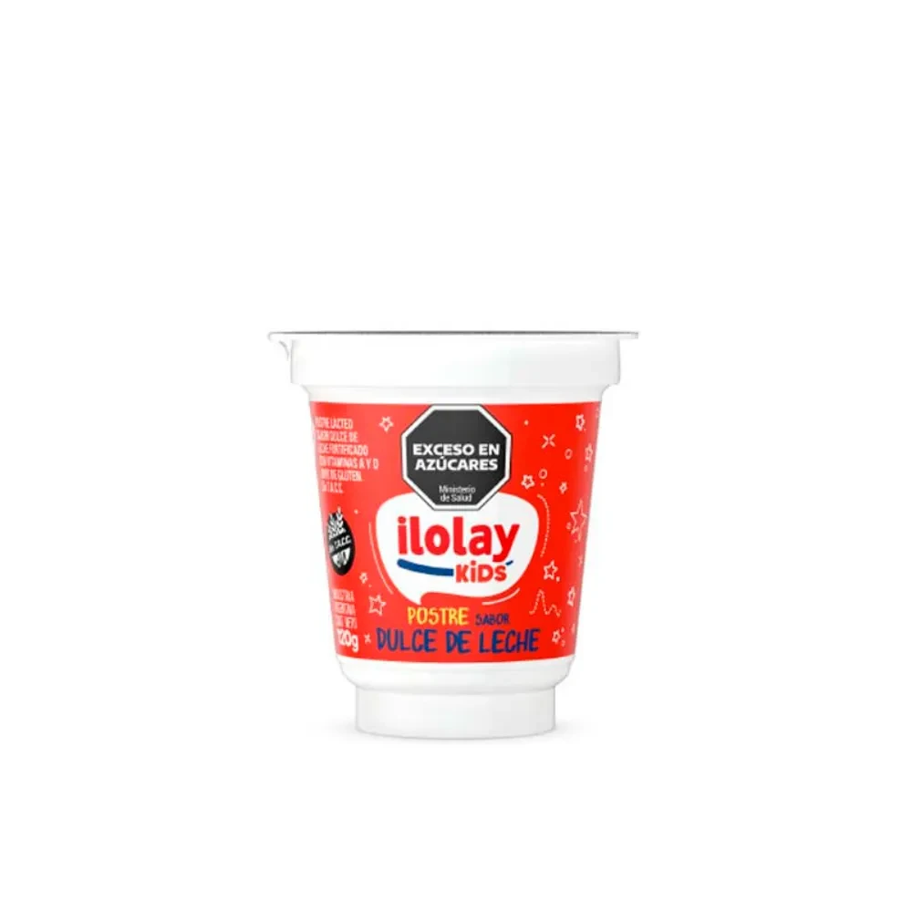 POSTRE ILOLAY DULCE DE LECHE 120 G.