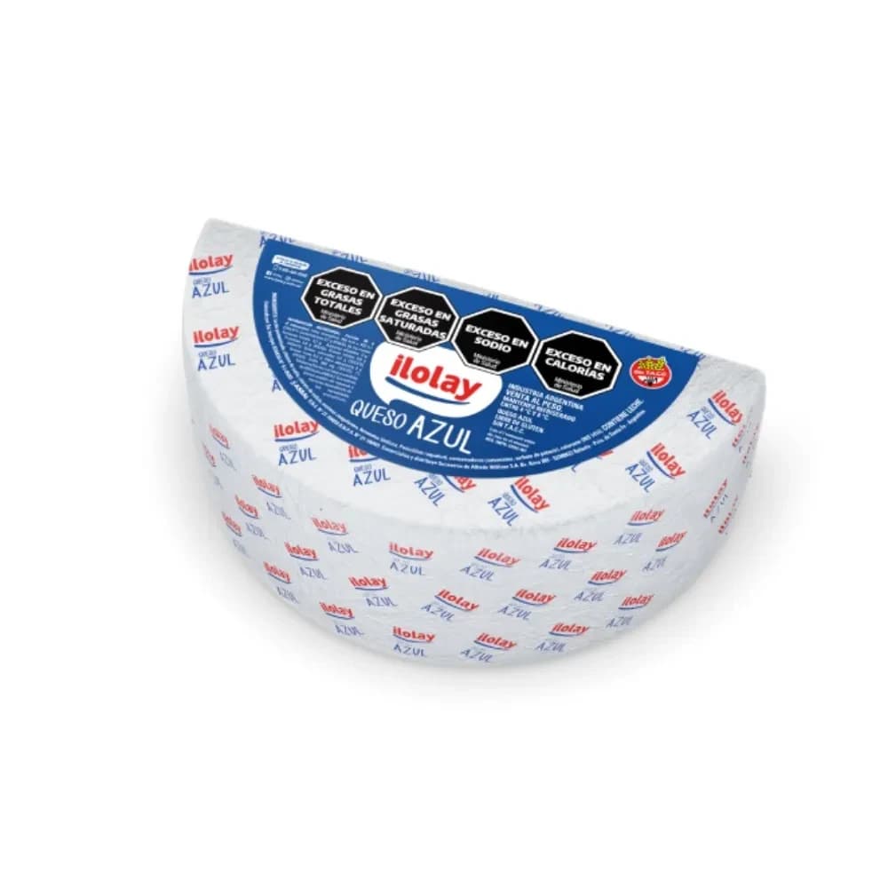 QUESO ILOLAY AZUL 1/2 HORMA