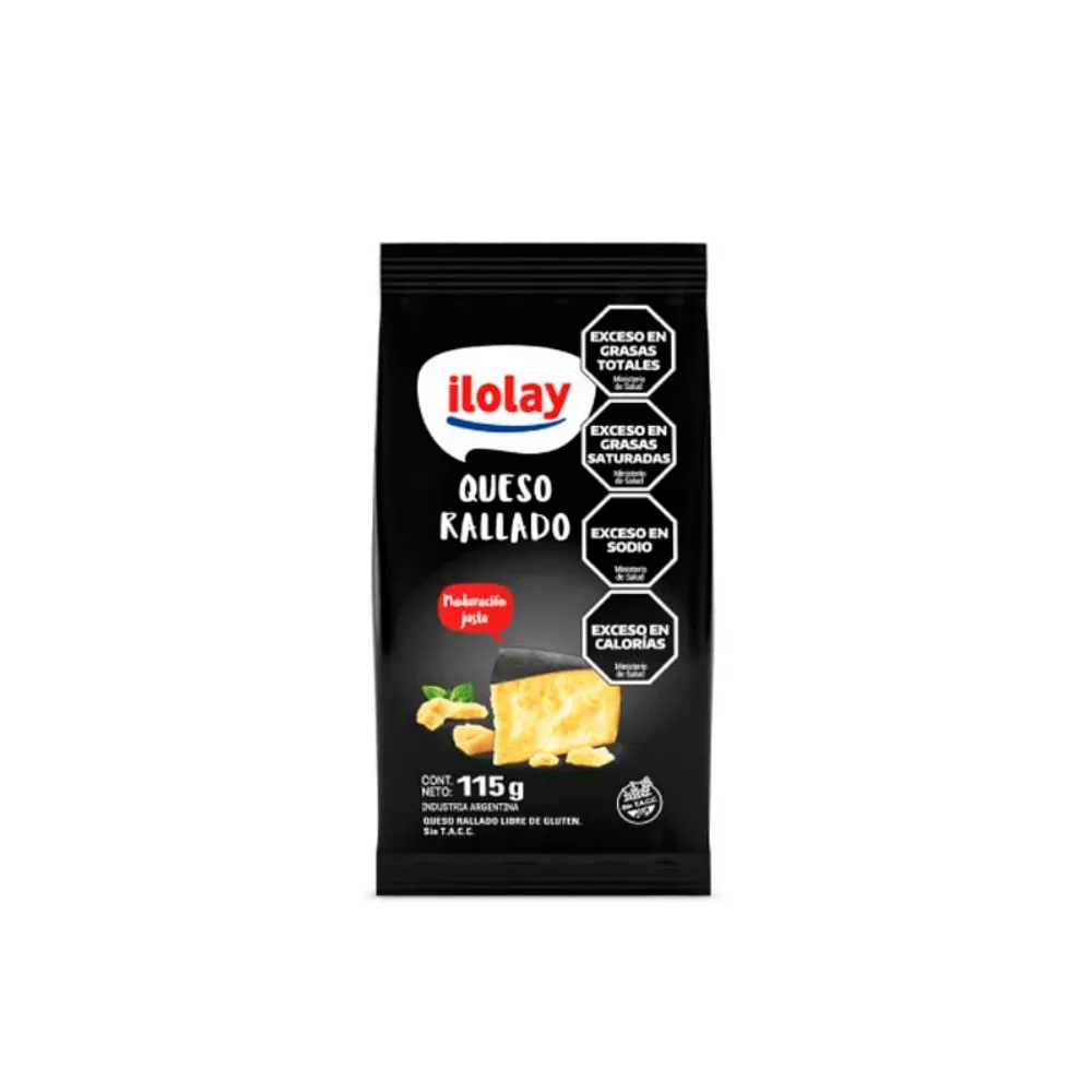 QUESO RALLADO ILOLAY 115 G.