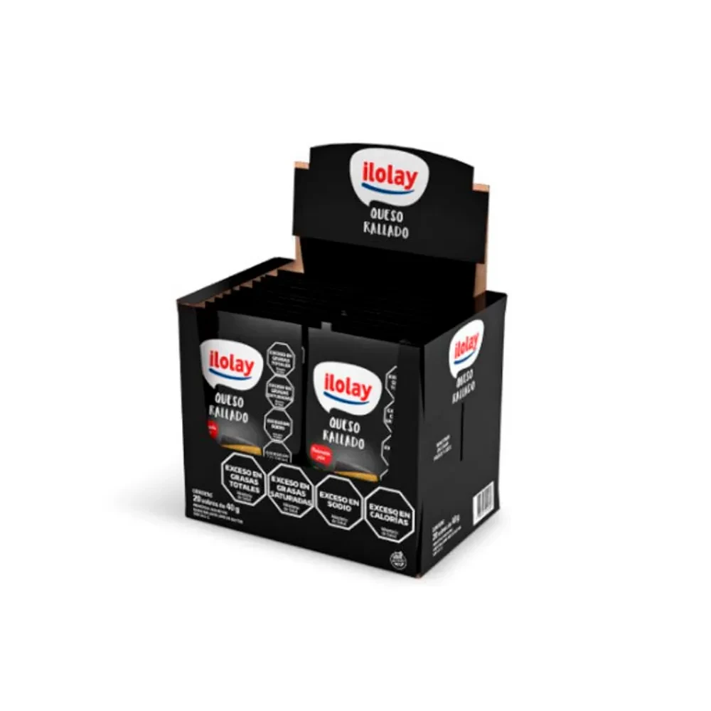 QUESO RALLADO ILOLAY 20 U X 40 G.