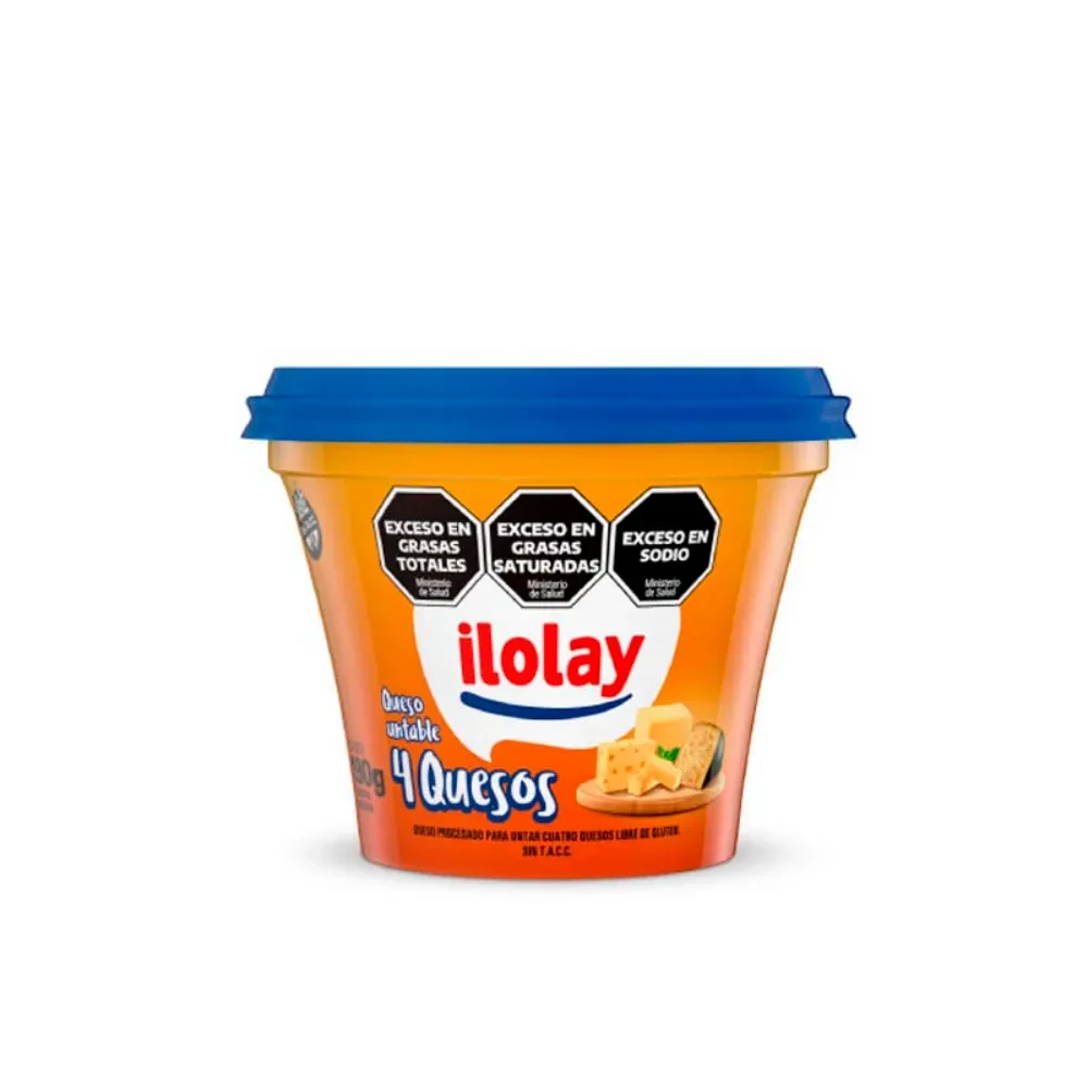 QUESO UNTABLE 4 QUESOS 190 G.