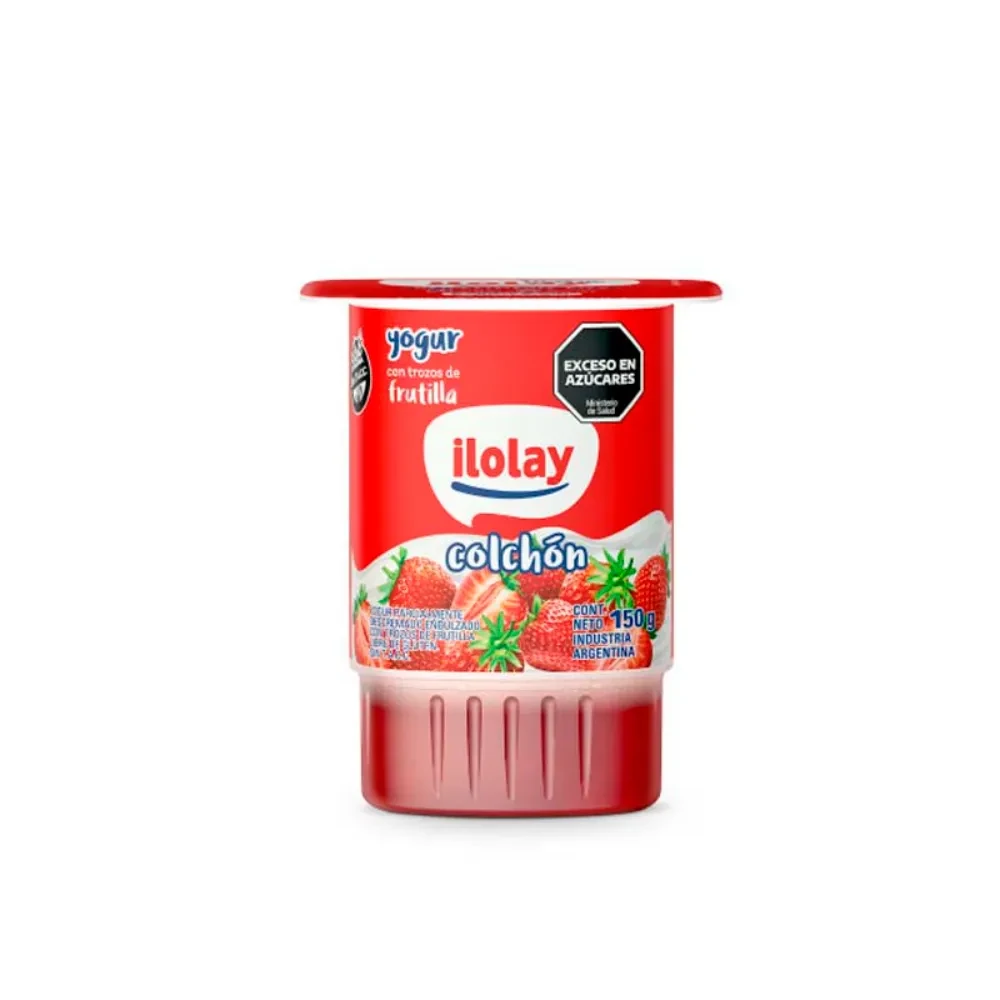 YOGUR C/TROZOS ENTERO FRUTILLA 150G.