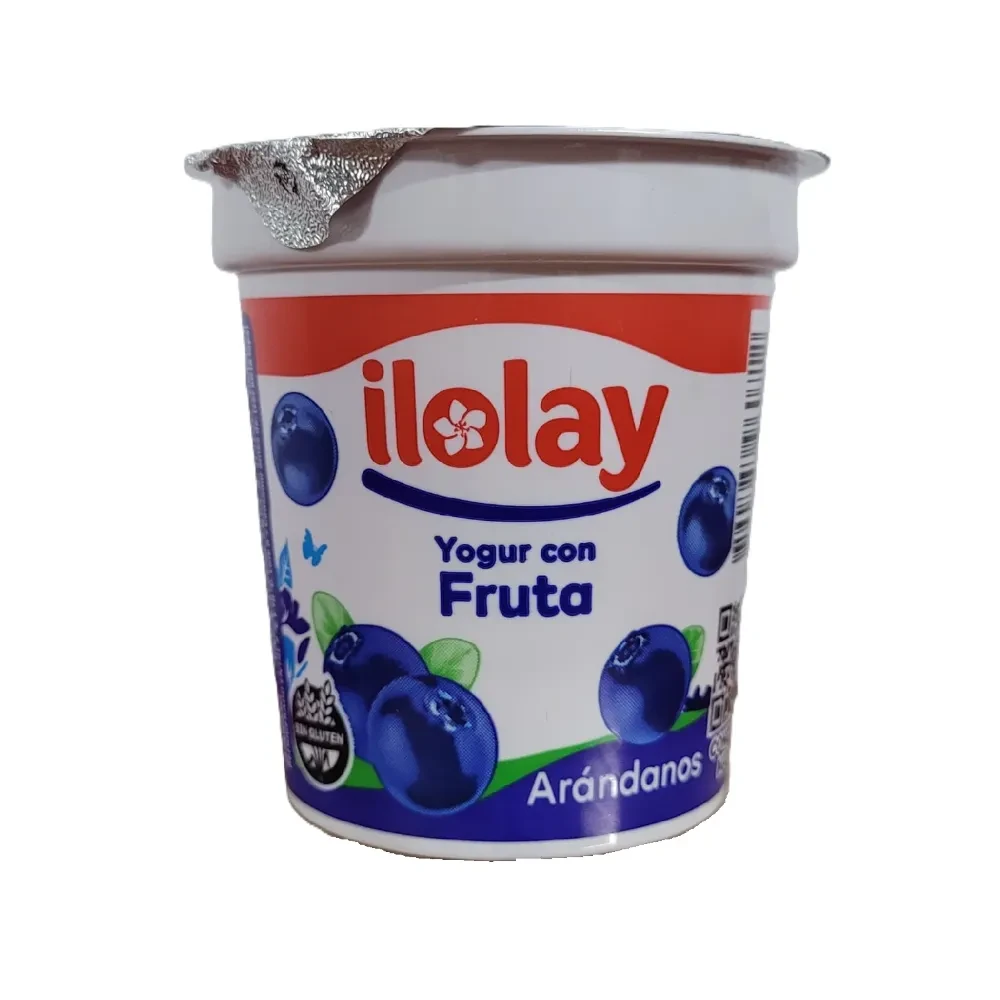 YOGUR CON TROZOS ENTERO ARANDANOS 150G. 150 g