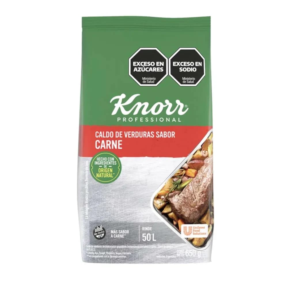 KNORR CALDO GRAN CARNE S/TACC BOLSA 650G