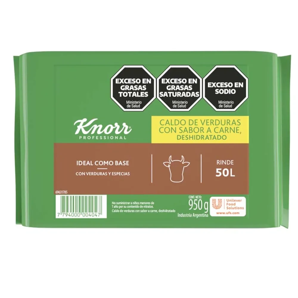 KNORR CALDO CARNE BASE 950G