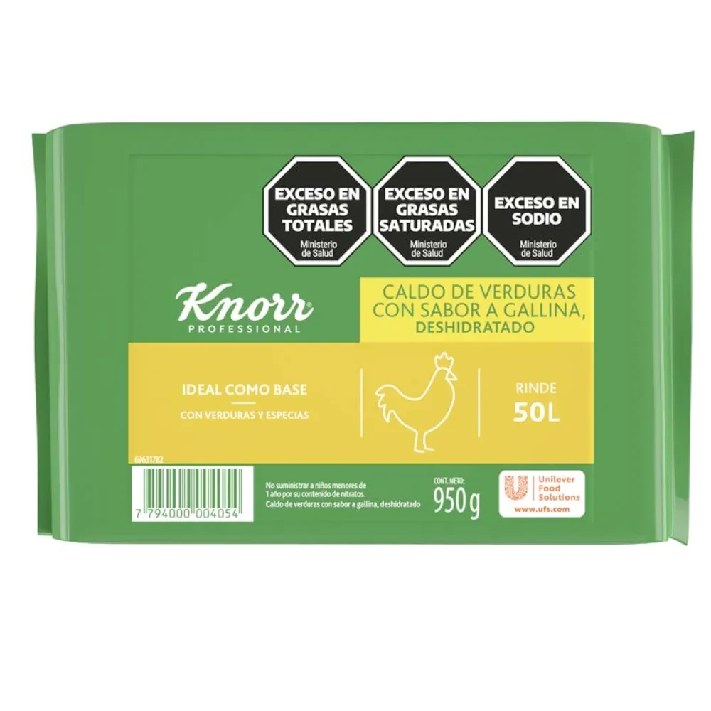 KNORR CALDO GALLINA BASE 950G