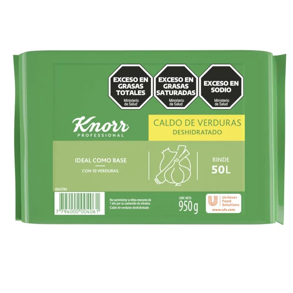 KNORR CALDO VERDURA BASE 950G