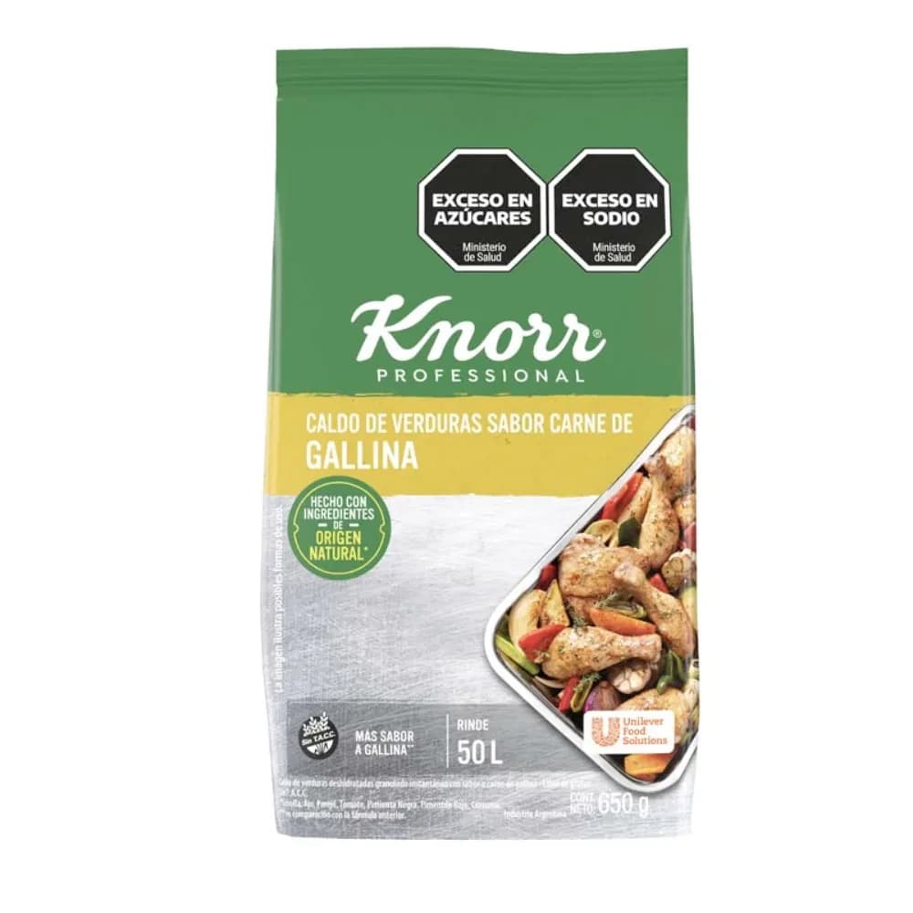 KNORR CALDO GRAN GALLINA S/TACC BOLSA 650G