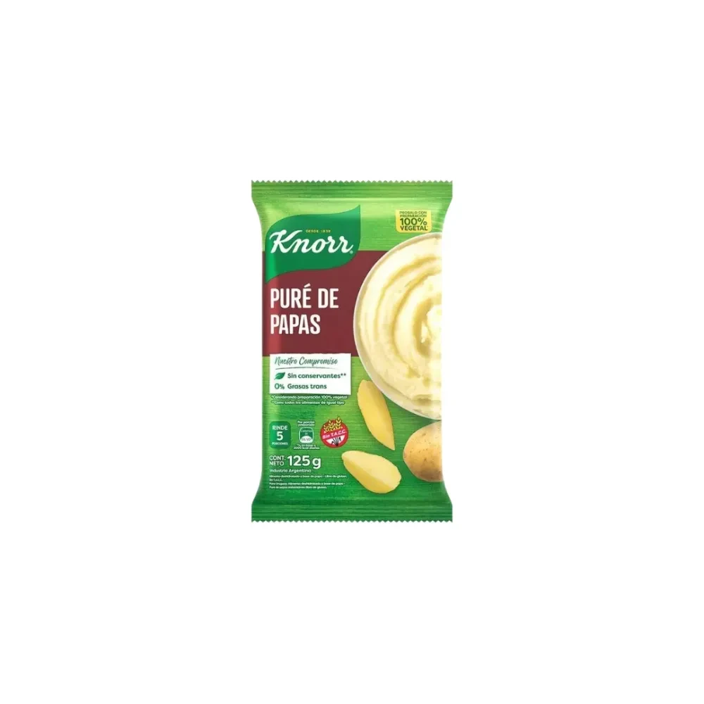 PURE DE PAPA KNORR X 1.250 G