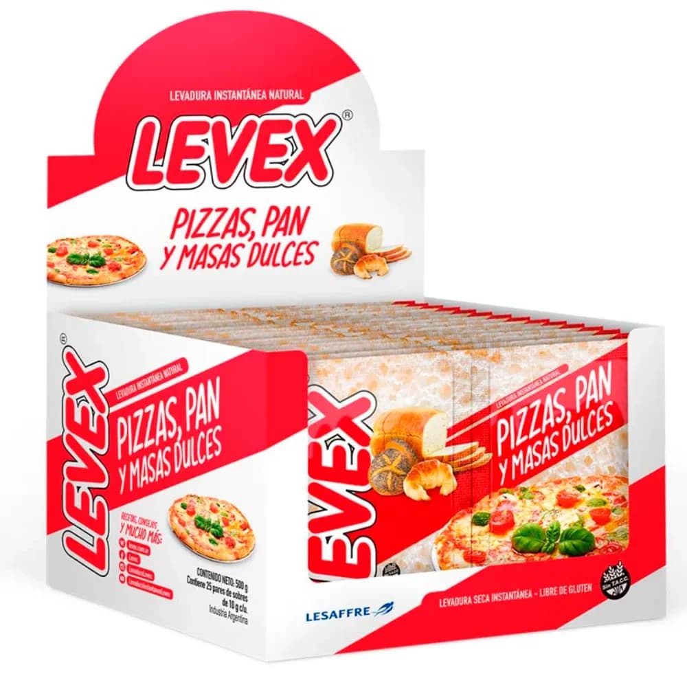 LEVADURA LEVEX DISP.25 X 2X10G.